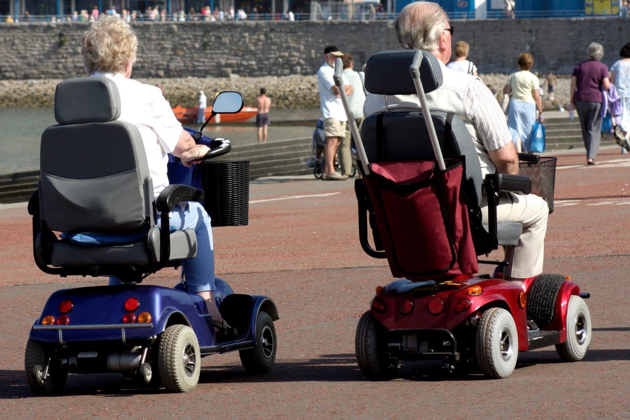 Can Mobility Scooters Go on Sand