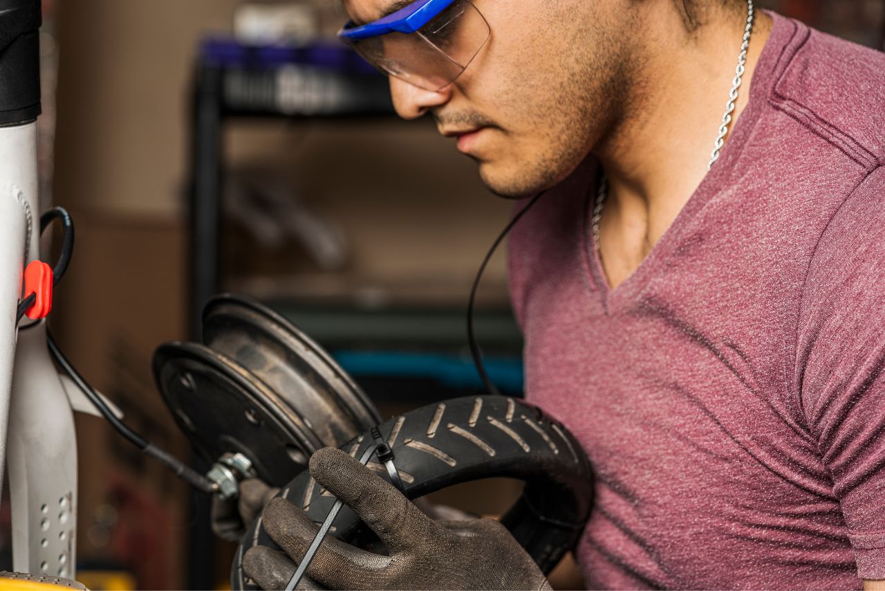 How To Fix A Flat Tire On An Electric Scooter