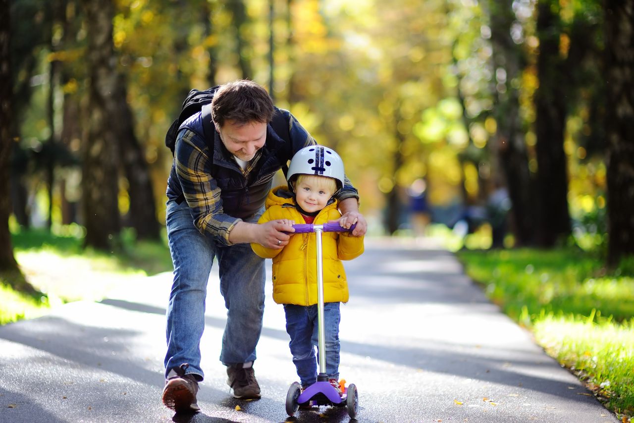 How To Teach A Kid To Ride A Scooter