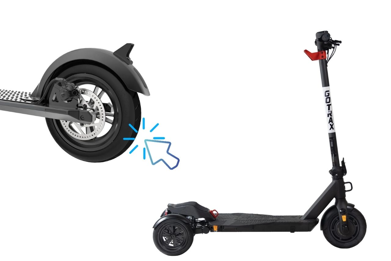 Gotrax Scooter Rear Wheel Locked-Up