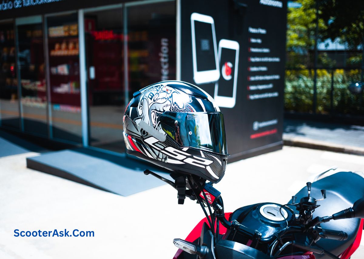 Where to Put Motorcycle Helmet when Parked?